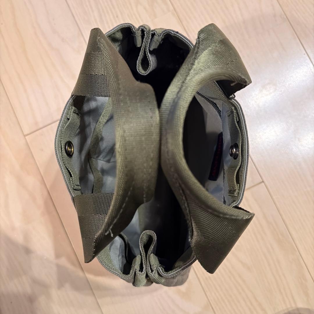 BRIEFING ミニトートバッグ オリーブグリーン　カートバッグ　カーキ