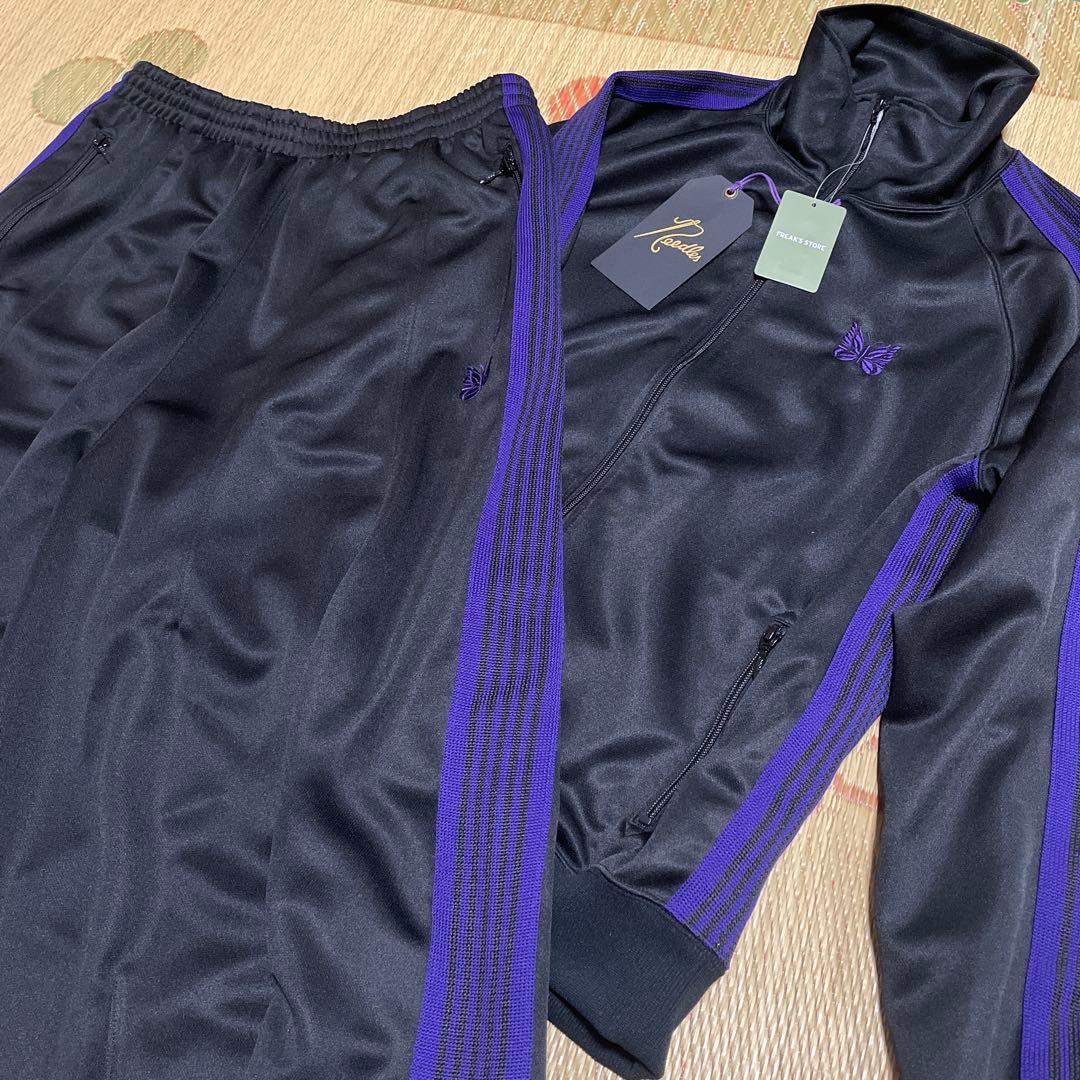 Needles トラックジャケット、ヒザデルパンツ　セットアップ