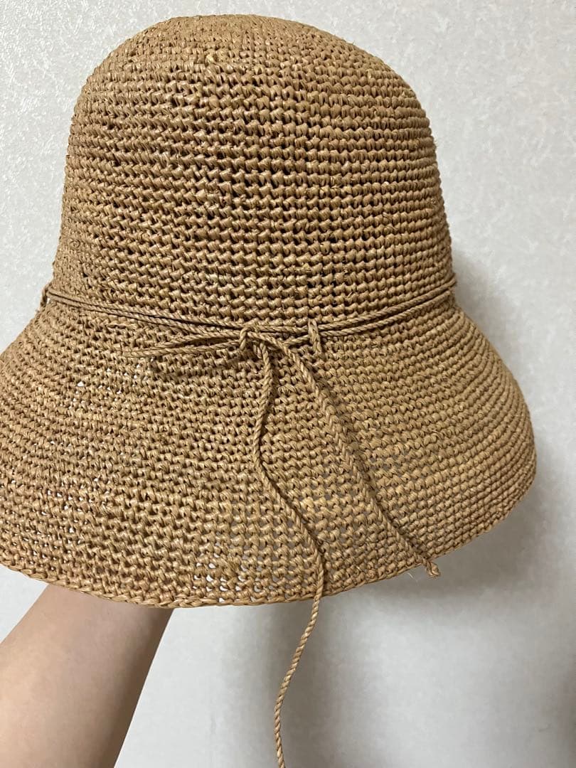 HELEN KAMINSKI バケットハット 100%ラフィア