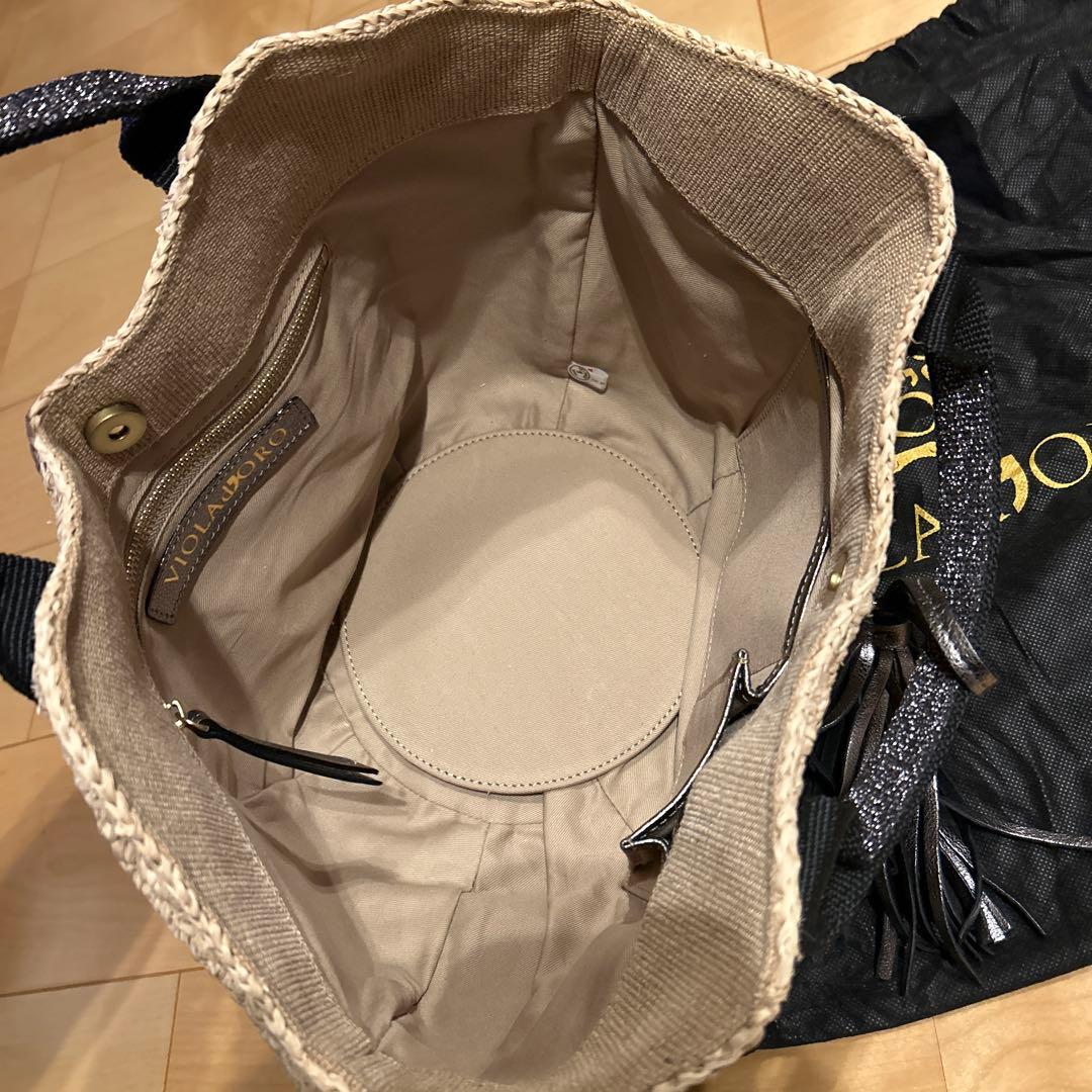 VIOLAd'ORO かごバッグ