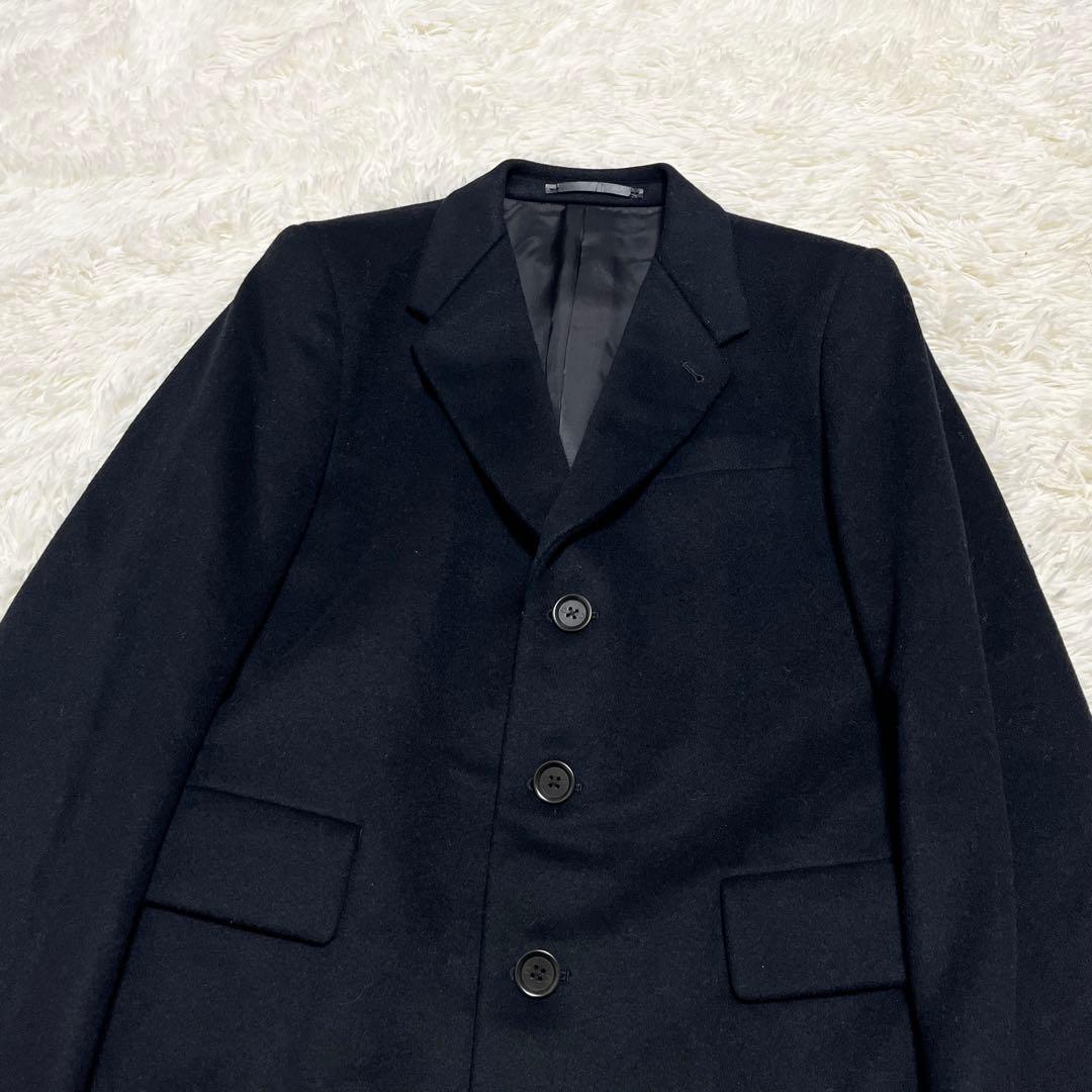 美品✨️ Paul Smith チェスターコート ドット ウール ブラック