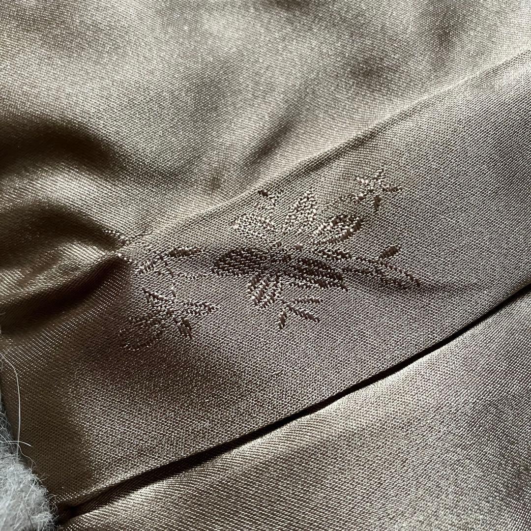 ✨極美品✨SAGA FOX 最高級シルバーフォックスコート 銀サガ 刺繍 11