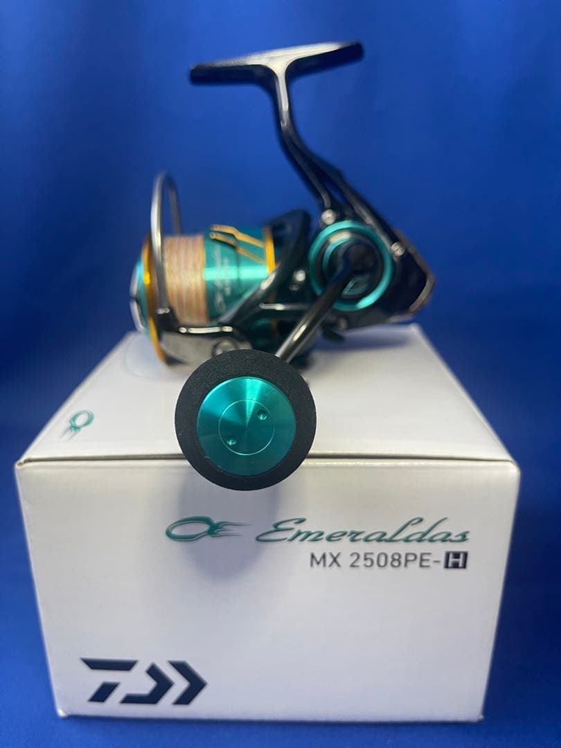 ダイワ エメラルダス MX 2508PE-H 17年モデル エギングリール 中古