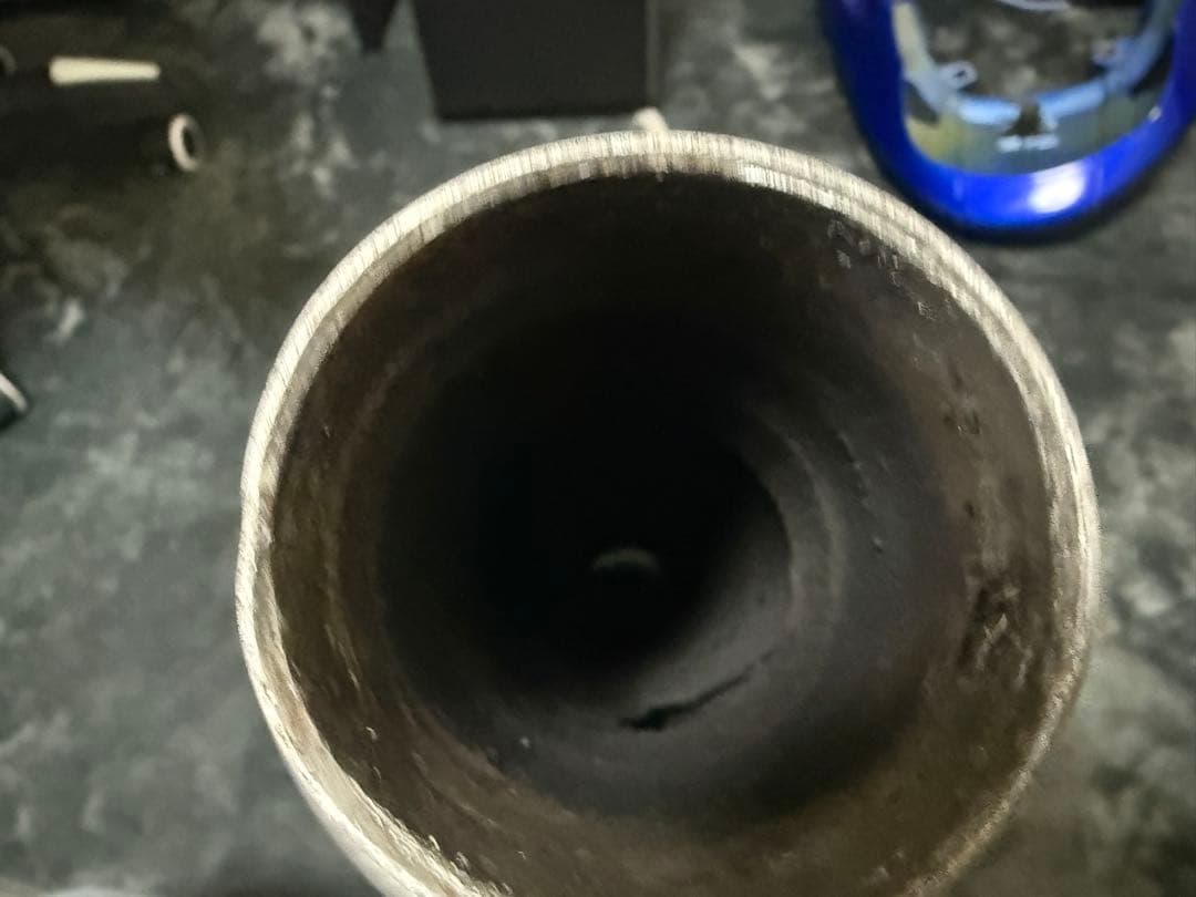 WR's アルミニウムマフラー ホーネット250