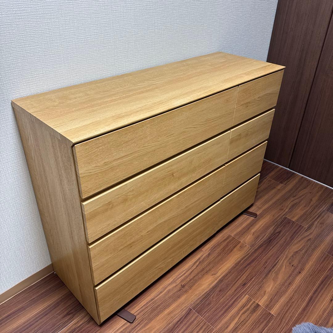 【美品】ニトリ　ローチェスト　幅120cm