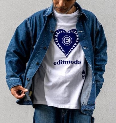 EDITMODE ペインタージャケット（ビンテージ加工）　XL