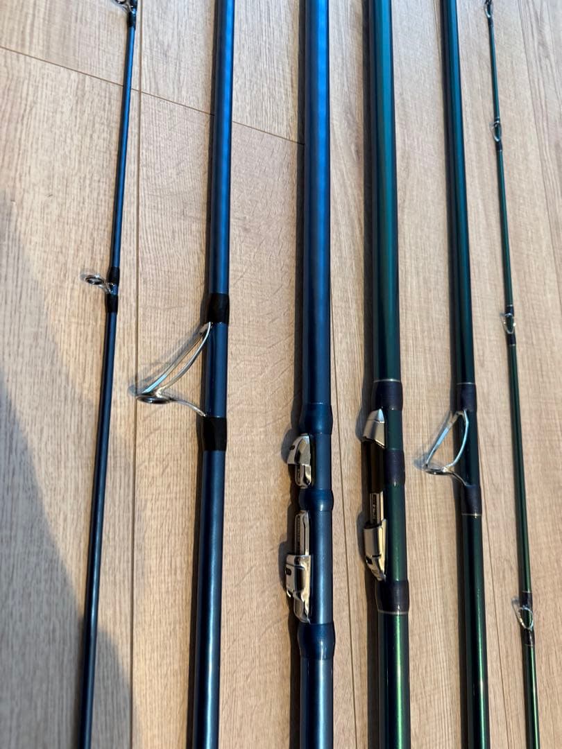 投げ釣り竿　並継