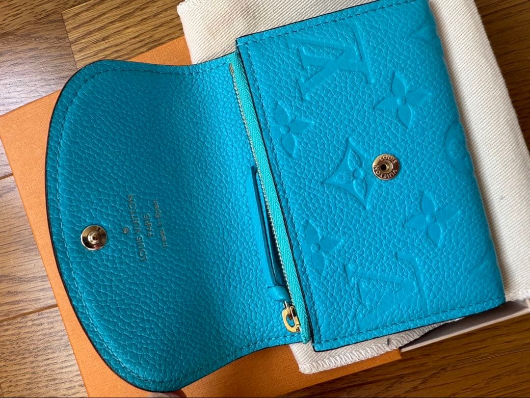 希少 ルイヴィトン ポルトモネロザリ 財布 正規品