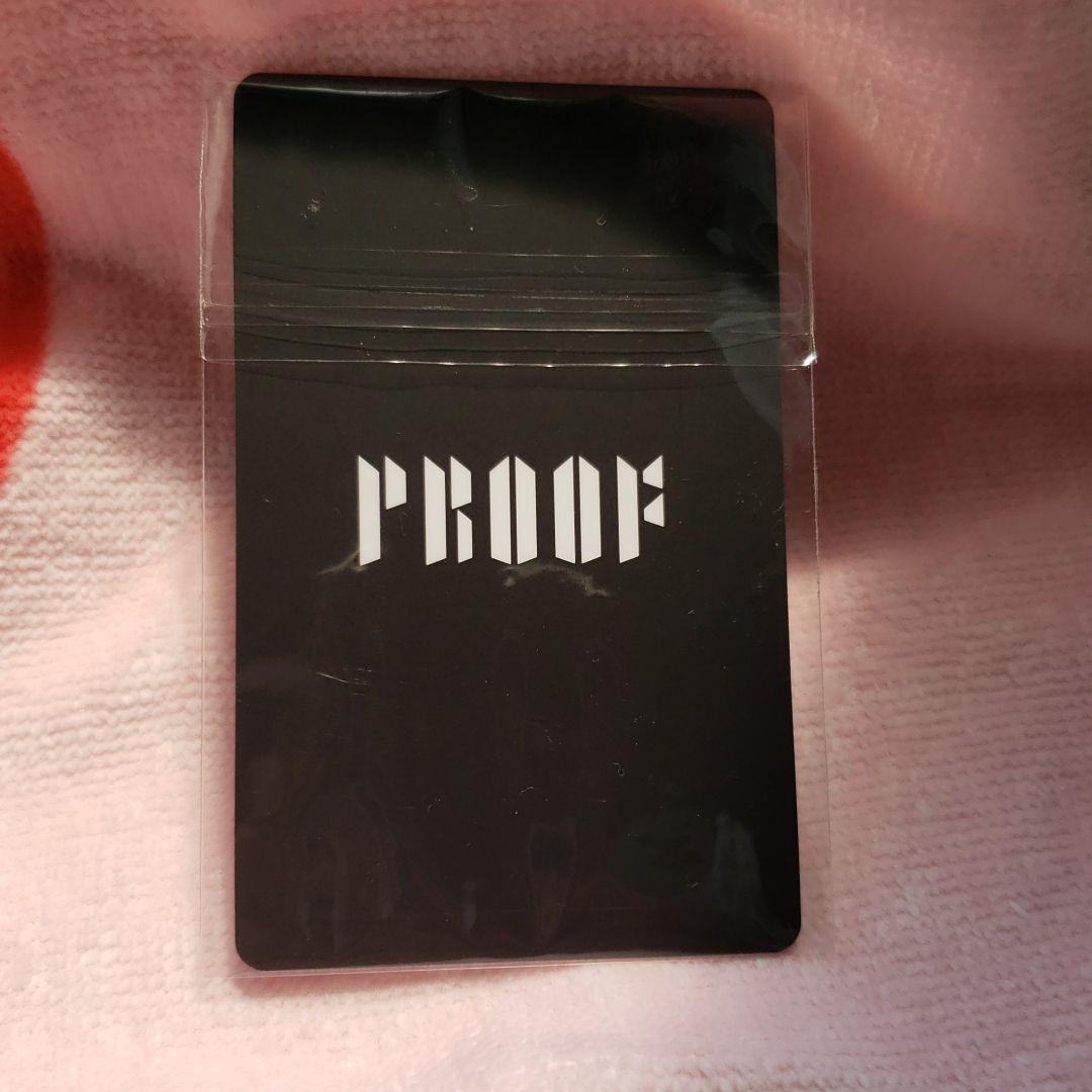 JK 　ジョングク　PROOF ハート　ホログラム　トレカ　公式