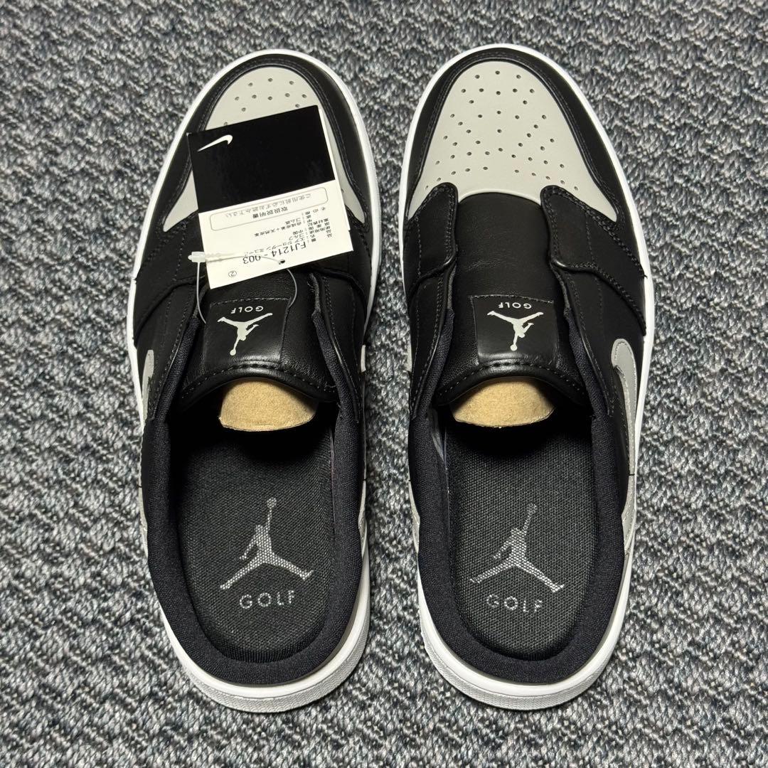 シューズ(男性用) NIKE AIR JORDAN MULE GOLF SHADOW 26.0cm