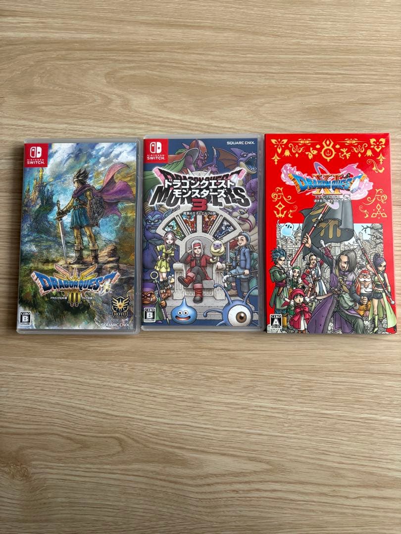 ドラゴンクエストIIIそして伝説へ　その他ソフト2つ込nintendoスイッチ
