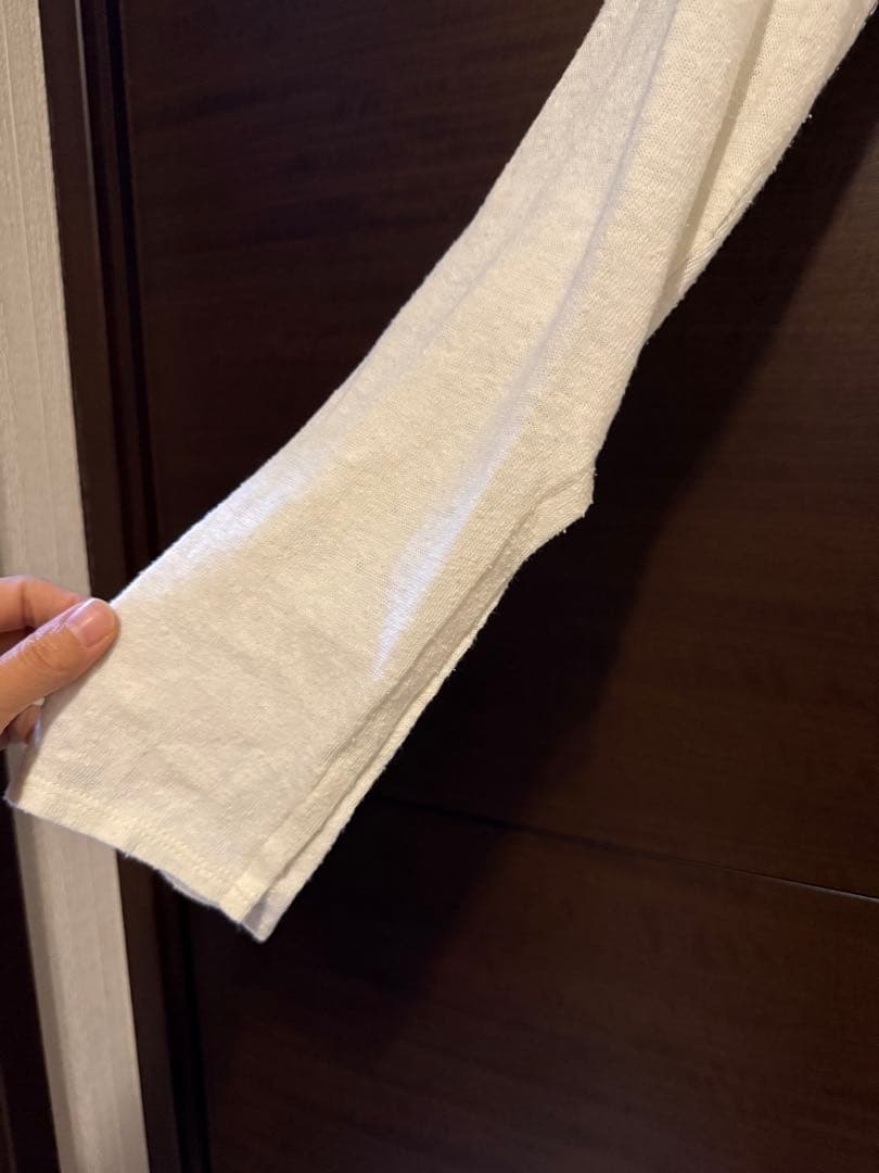 THE SHISHIKUI New long / WHITE シシクイ トップス