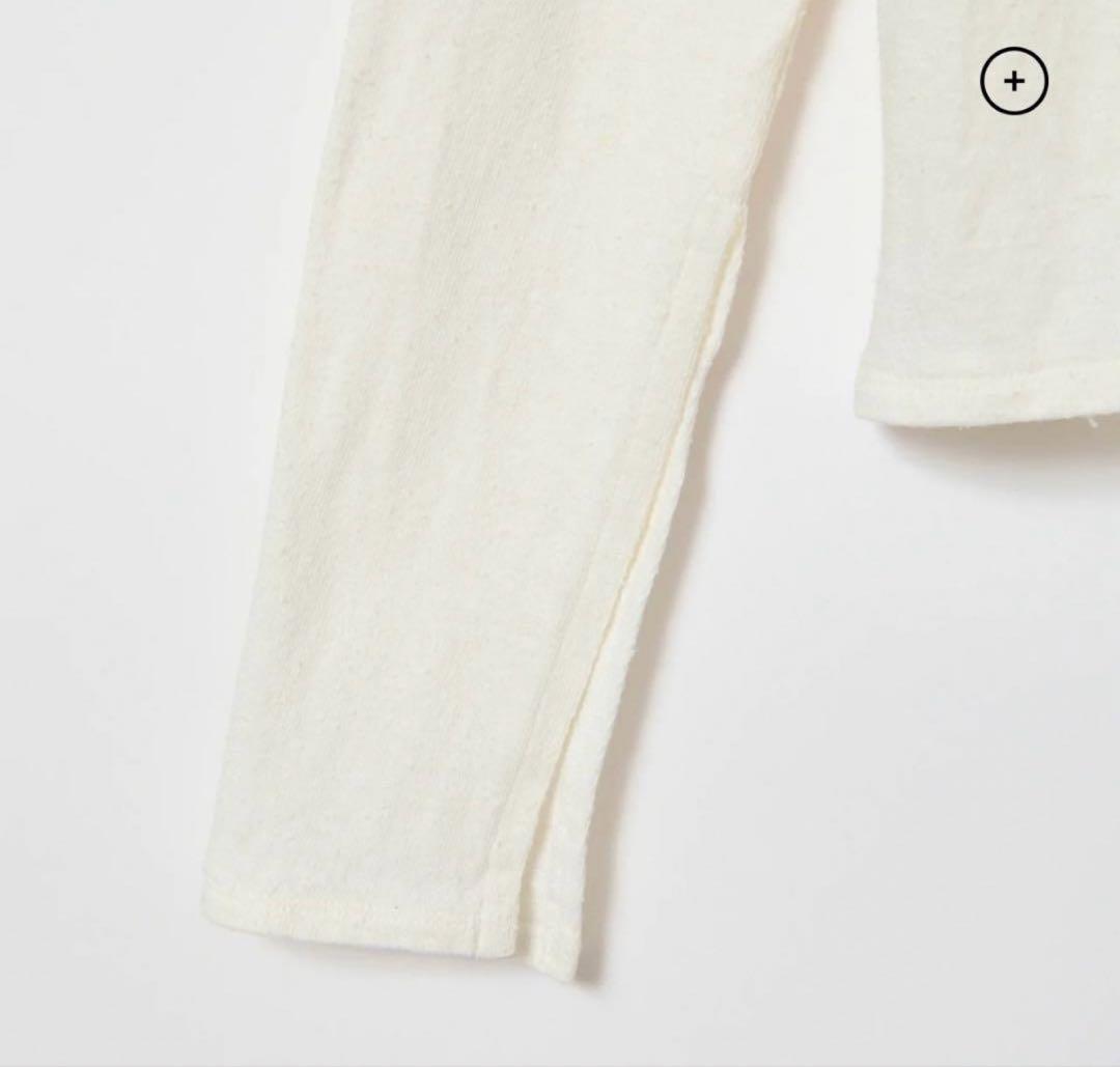 THE SHISHIKUI New long / WHITE シシクイ トップス