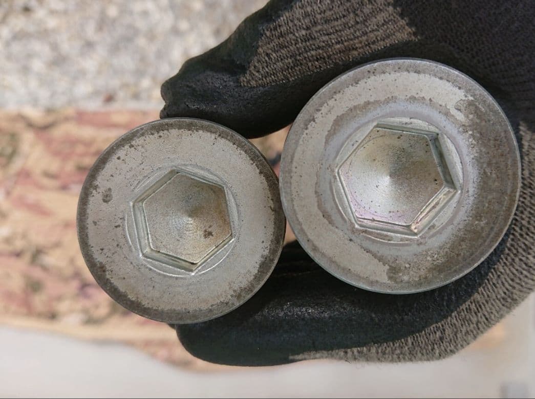 ホーネット250　OH済フロントフォーク　ゴールドインナーチューブ