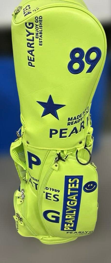 PEARLY GATES ゴルフキャディバッグ 89 イエロー