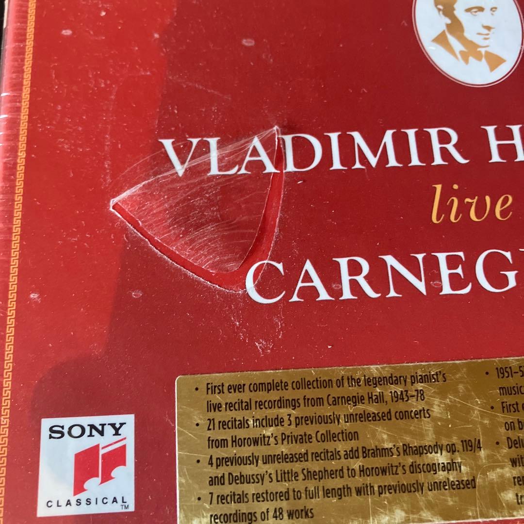 【新品未開封】ホロヴィッツ ライヴ・アット・カーネギーホール(41CD＋DVD)