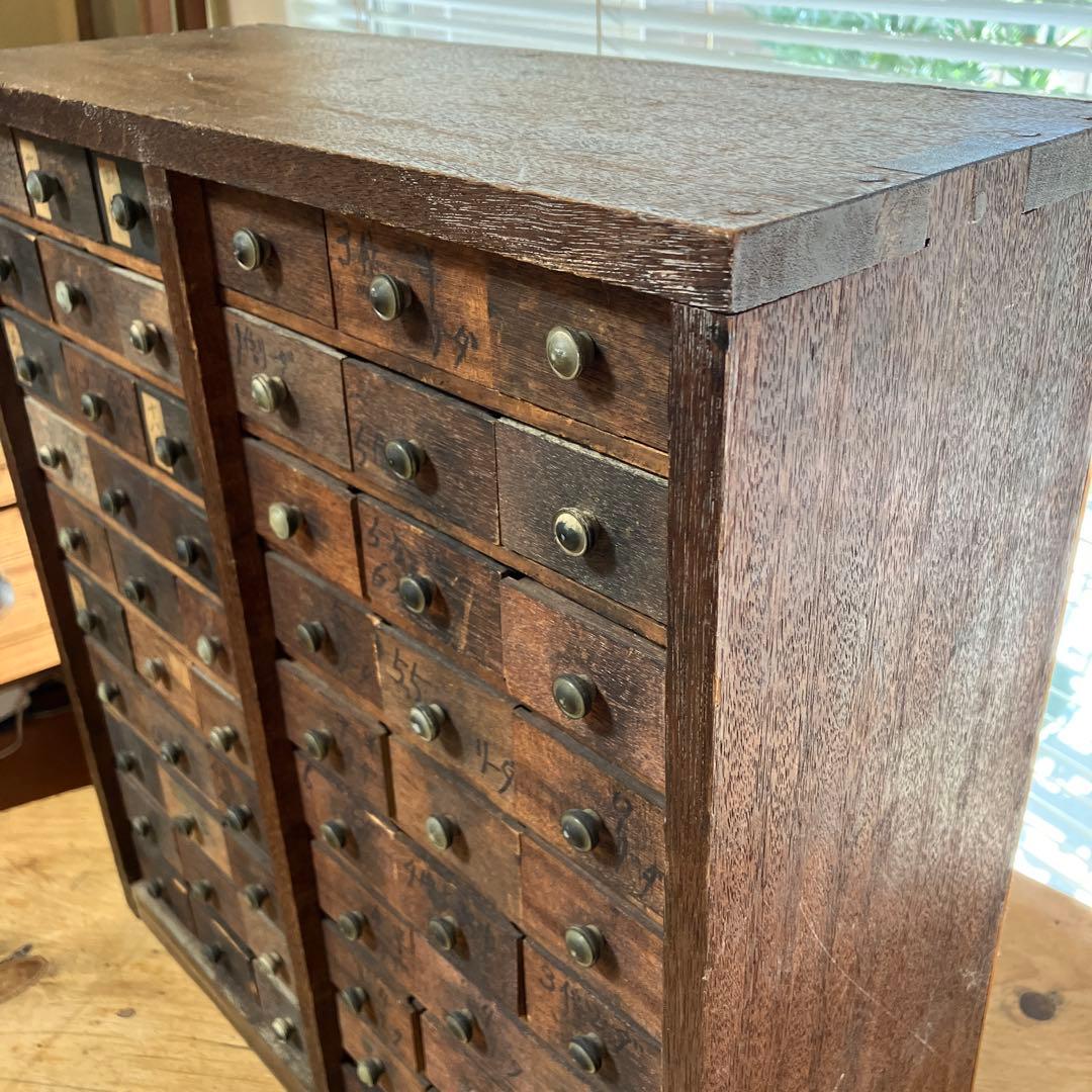 60杯　薬箪笥　古道具　アンティーク