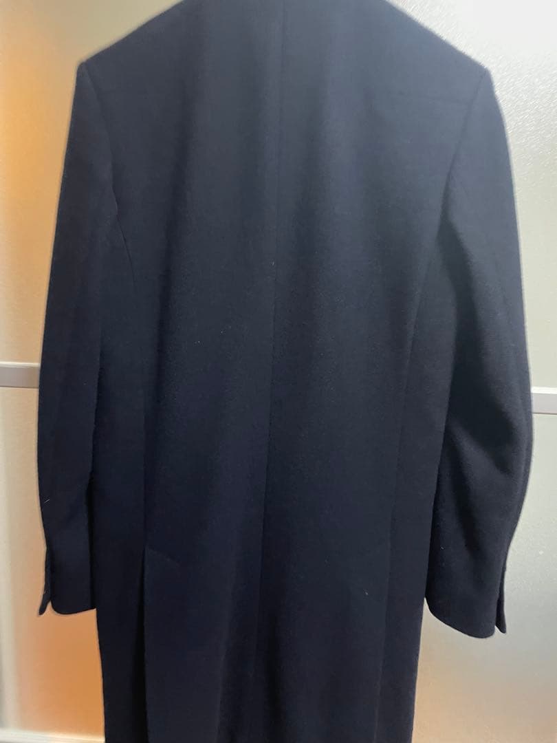 【美品】ato チェスターコート ネイビー　46（Mサイズ）