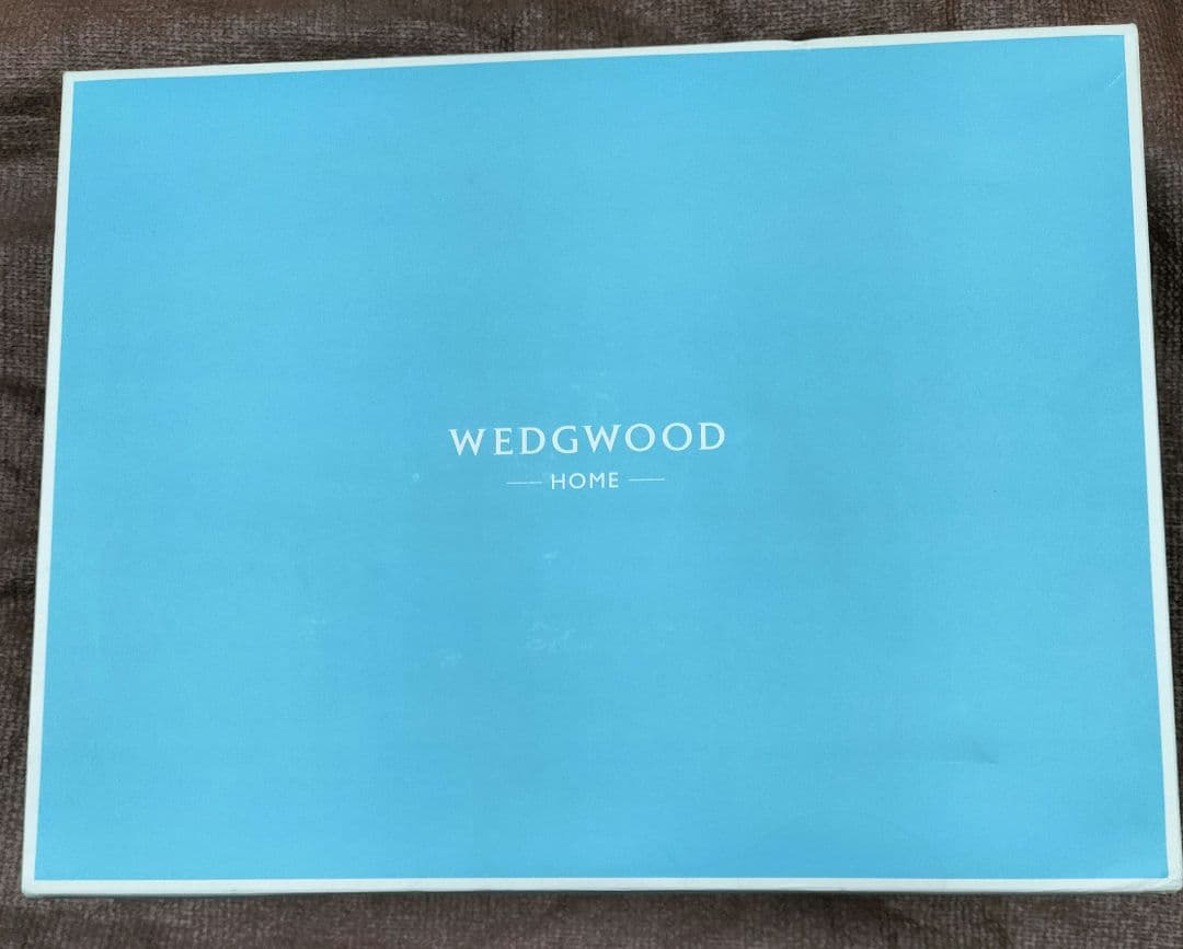 ◇　ウェッジウッド　ブルー　タオルケット　2枚セット◇西川産業