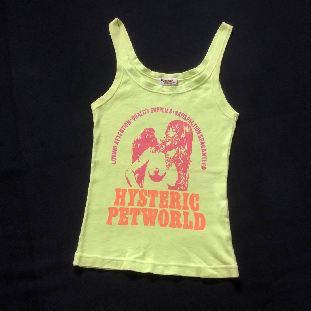 archive HYSTERIC GLAMOUR PetWorld タンクトップ