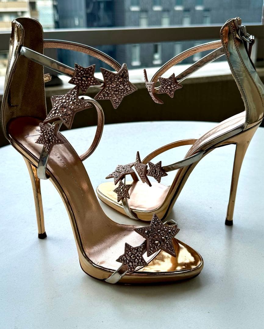 giuseppe zanotti ジュゼッペザノッティ　ヒール　パンプス