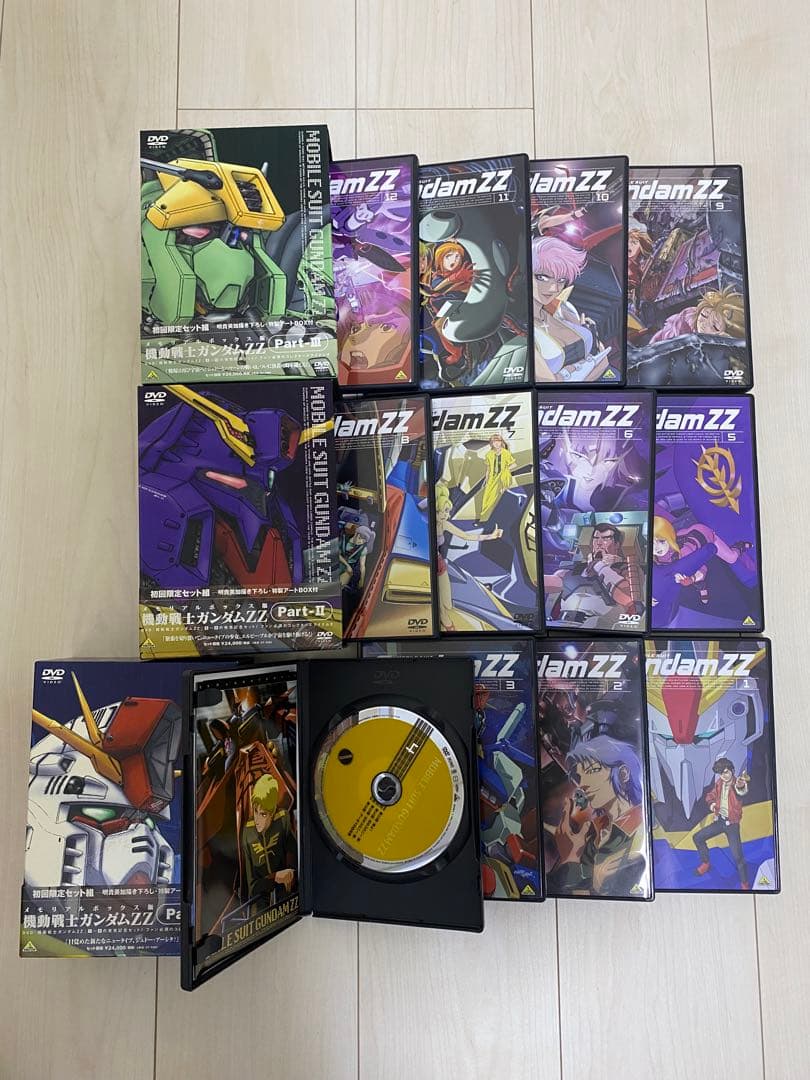 機動戦士ZZガンダム DVD-BOX 1•2•3