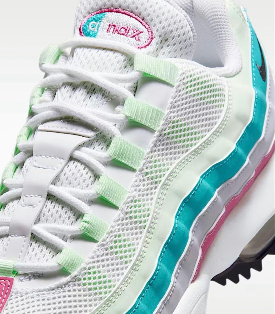 シューズ(女性用) NIKE AIR MAX 95 GOLF 24.5cm