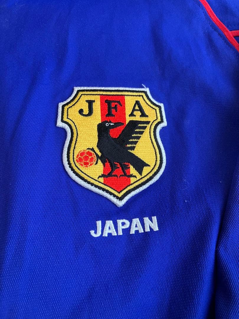 レア アディダス 2001年 サッカー日本代表 裏地メッシュ生地 ジャージ L
