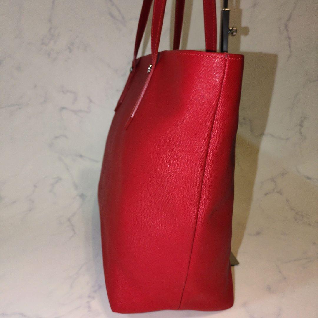 ヴィヴィアンウエストウッド トートバッグ オーブ レザー レッド