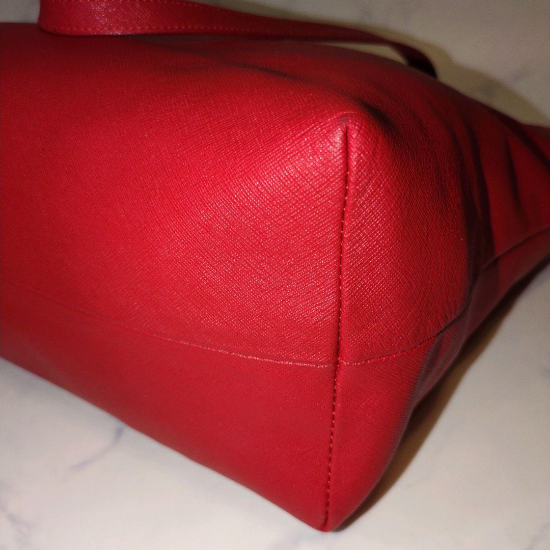 ヴィヴィアンウエストウッド トートバッグ オーブ レザー レッド