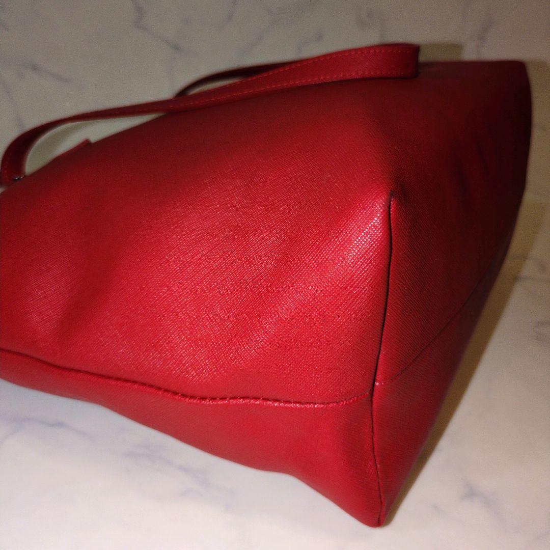 ヴィヴィアンウエストウッド トートバッグ オーブ レザー レッド