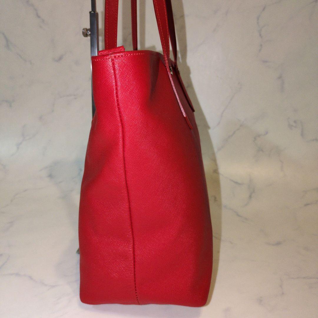 ヴィヴィアンウエストウッド トートバッグ オーブ レザー レッド