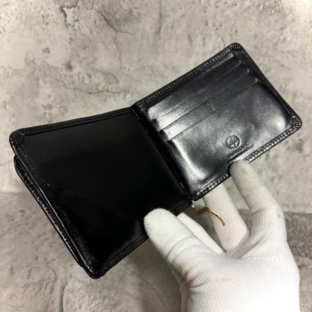 【アルフ！】グレンロイヤル マネークリップ 黒 カードケース付