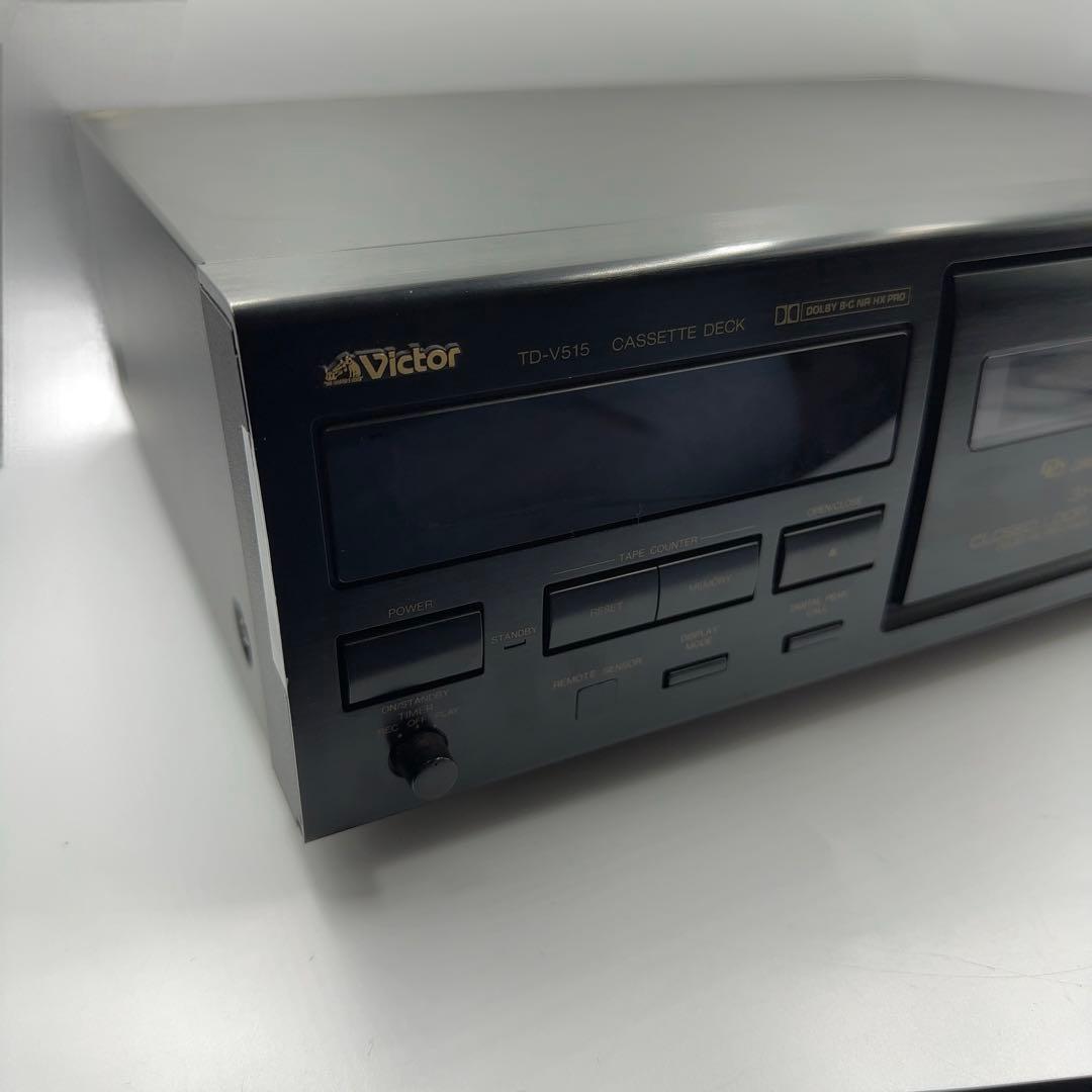 ジャンク Victor ビクター TD-V515 3ヘッド カセットデッキ