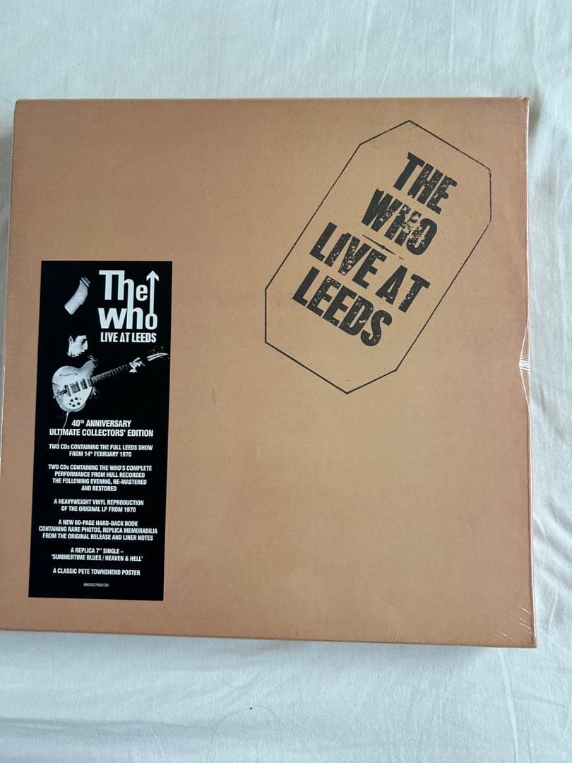 THE WHO / LIVE AT LEEDS 40周年記念盤 未開封
