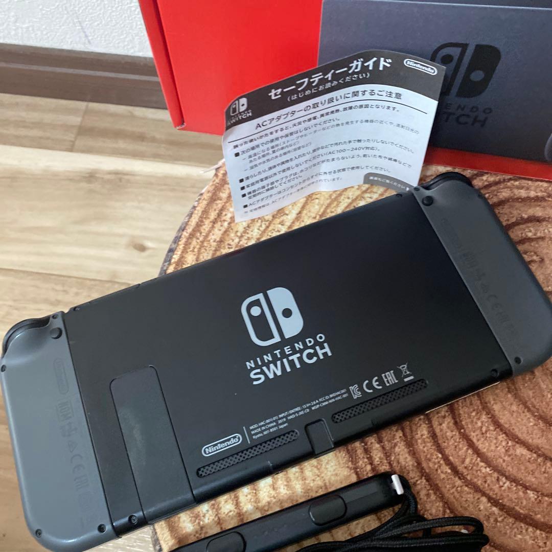 Nintendo Switch ニンテンドースイッチ本体　グレー ⑥