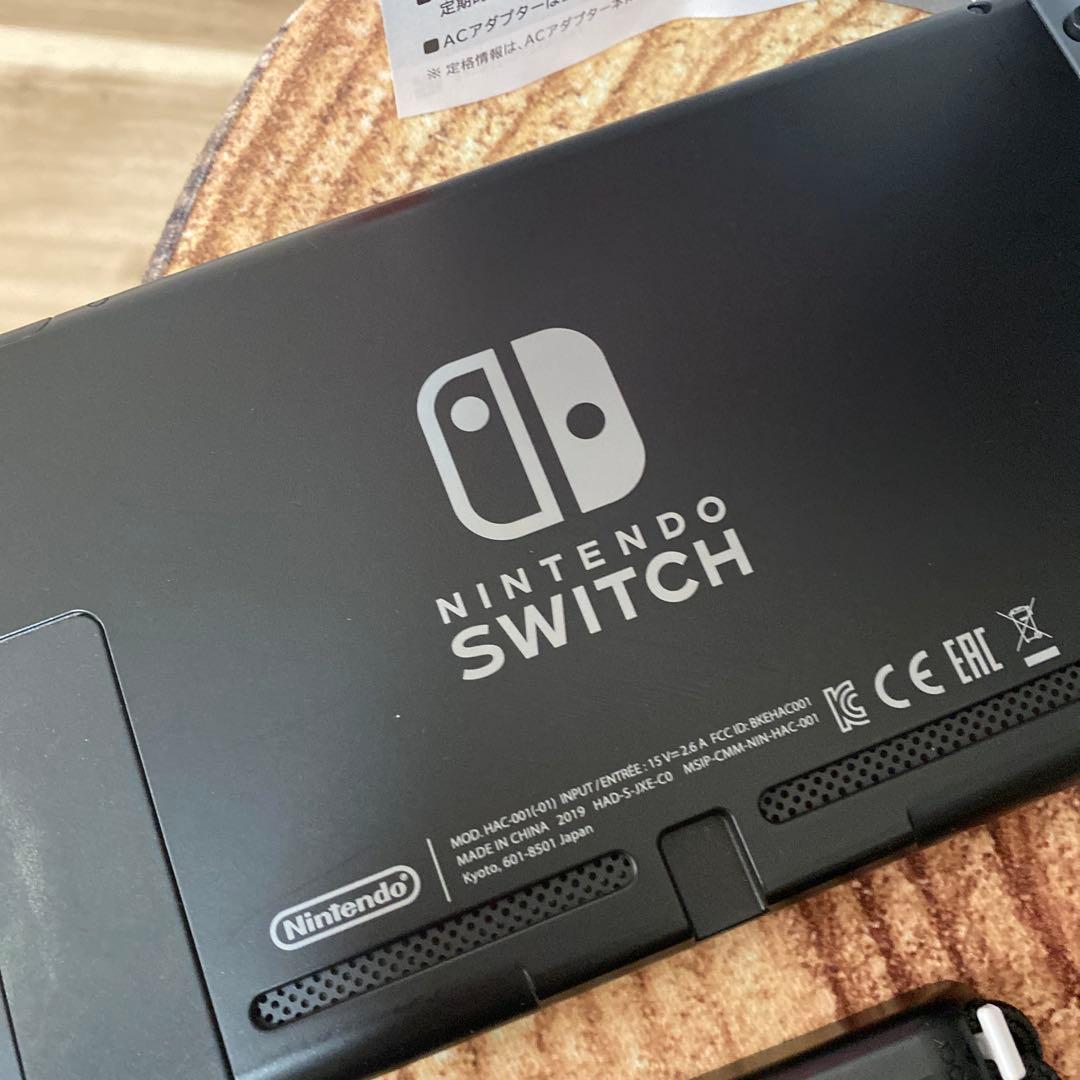 Nintendo Switch ニンテンドースイッチ本体　グレー ⑥