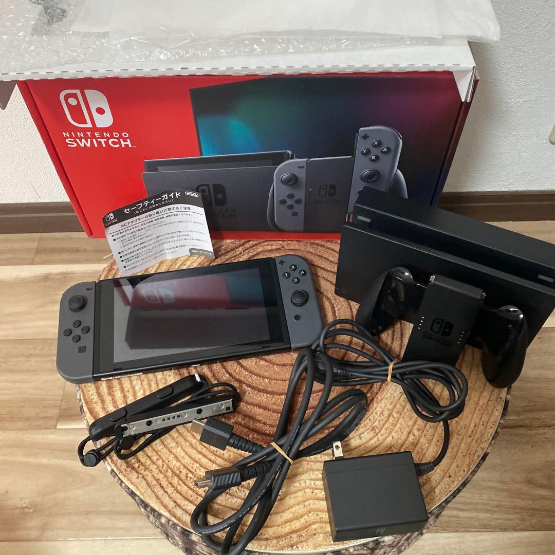 Nintendo Switch ニンテンドースイッチ本体　グレー ⑥