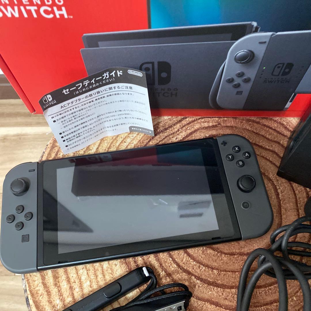Nintendo Switch ニンテンドースイッチ本体　グレー ⑥