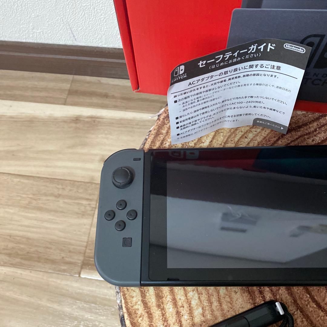 Nintendo Switch ニンテンドースイッチ本体　グレー ⑥