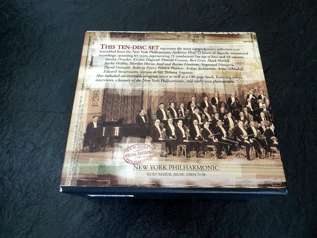 ニューヨークフィル　HISTORIC BROADCASTS 1923-1987