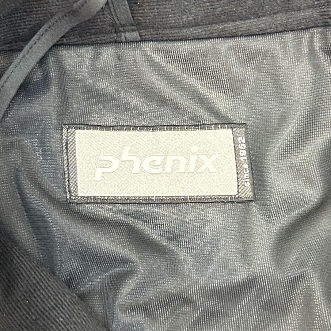 【美品‼︎】Phenix スキーウェア上下セット 160 グレー×黒 美品 M相当