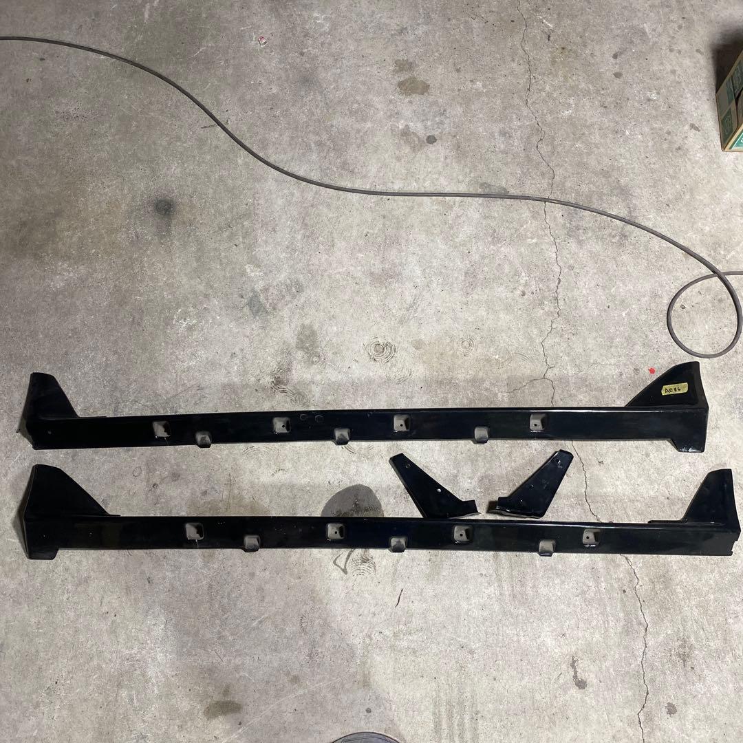 e*7様 AE86 サイドステップ 外装 エアロ 社外