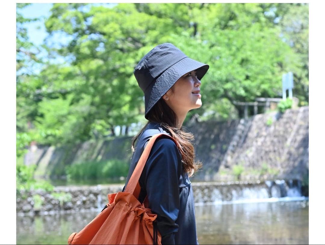 OUR ♡ 前後で使える2WAYバケットハット/ブラック/ 新品未使用♪