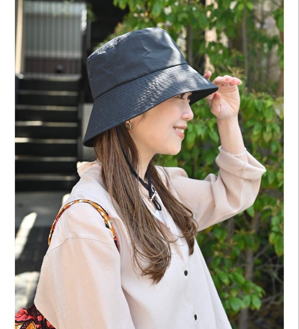OUR ♡ 前後で使える2WAYバケットハット/ブラック/ 新品未使用♪
