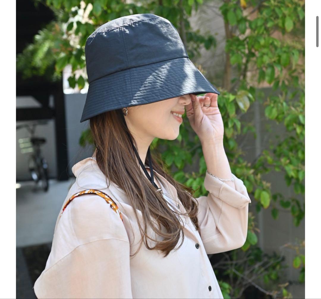 OUR ♡ 前後で使える2WAYバケットハット/ブラック/ 新品未使用♪
