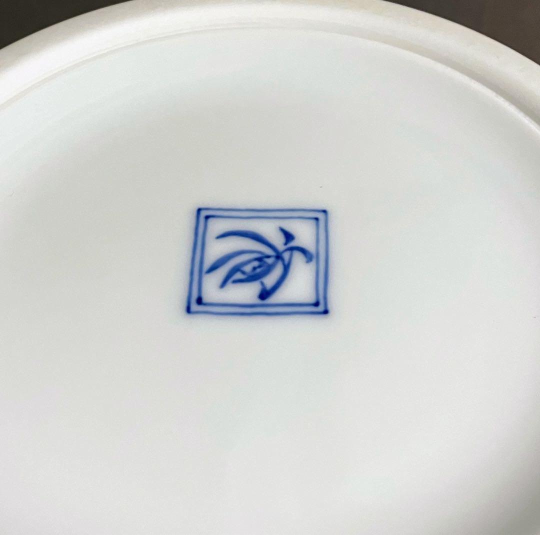 香蘭社 染錦模様 老松紋 花瓶 瑠璃色 金彩