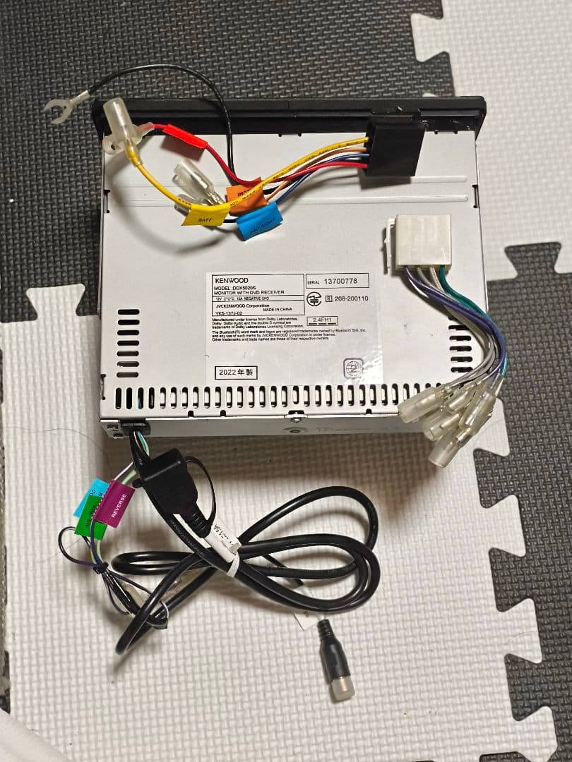 2022年製 KENWOOD DDX5020S インダッシュモニター