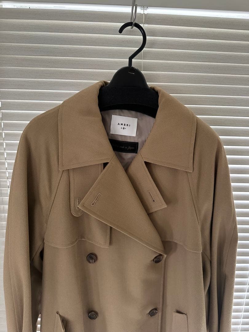 ジャケット・アウター Ameri SUPERIOR FLARE TRENCH COAT