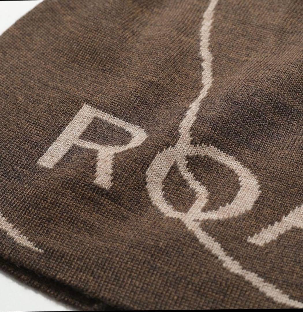 ROA ビーニー　25SS Dark-Brown